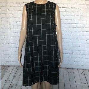 HALOGEN windowpane Dress